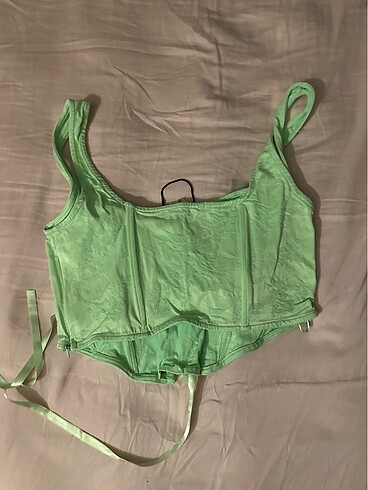 Bershka Korse crop üst y2k