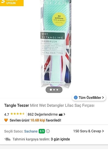Tangle teezer tarak