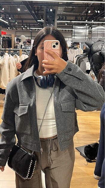 m Beden gri Renk Gri ceket