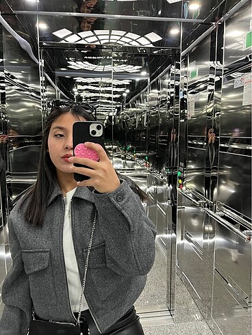 Bershka Gri ceket