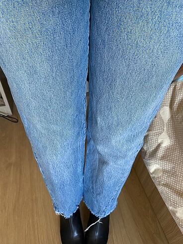 36 Beden mavi Renk Jean mango