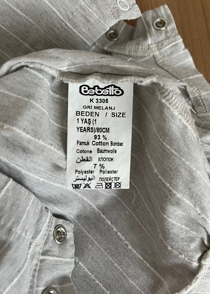 Erkek bebek tulumu - Görsel 2