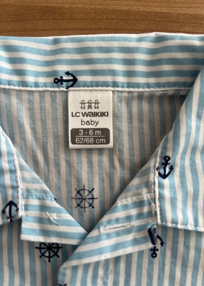 Erkek bebek gömlek - Görsel 2