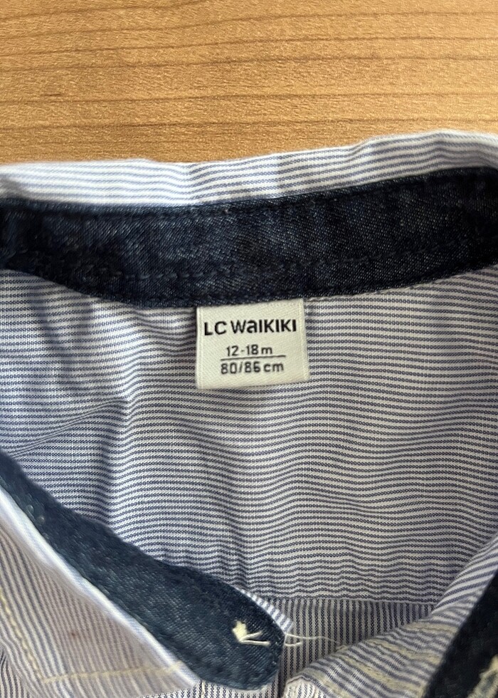 Erkek bebek gömleği - Görsel 2