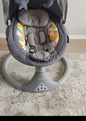 Elele Dormire 2 Elektrikli Sallanan Ana Kucağı Gri - Görsel 7