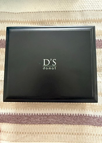  Beden DS Damat Koyu Bordo Klasik Erkek Kravat Seti