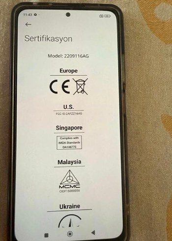 Xiaomi Redmi Note 12 Pro Mavi Android Telefon - Görsel 4