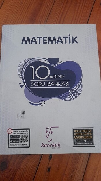 Karekök yayınları 10.sınıf matematik soru bankası 
