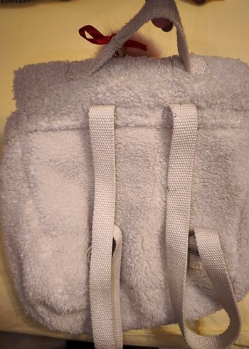 Nakışlı Beyaz Bebek Çantası G!RL - Görsel 3