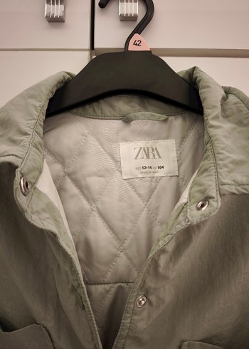 Çağla yeşili Düğmeli Kadın Ceket - Görsel 2