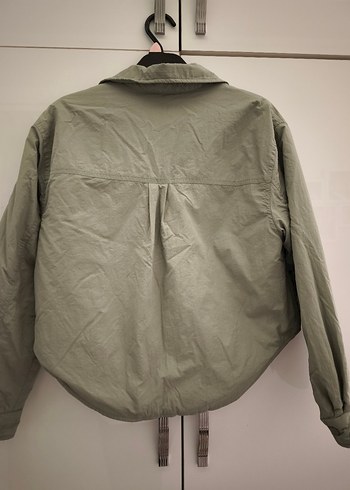 Çağla yeşili Düğmeli Kadın Ceket - Görsel 3