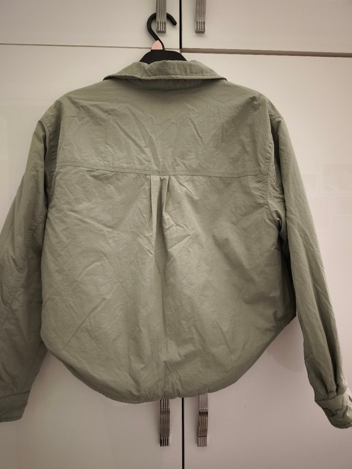 Çağla yeşili Düğmeli Kadın Ceket - Görsel 3