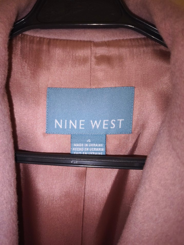 Kemer Detaylı Pudra Rengi Kaban - Görsel 4