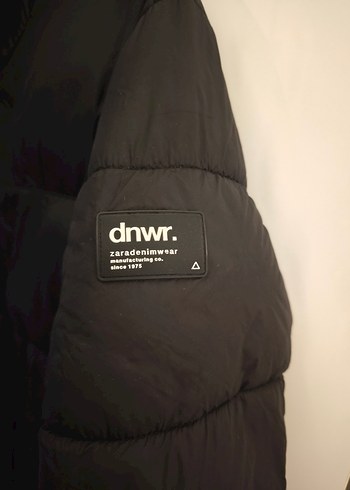 Siyah Fermuarlı erkek şişme mont - Görsel 3