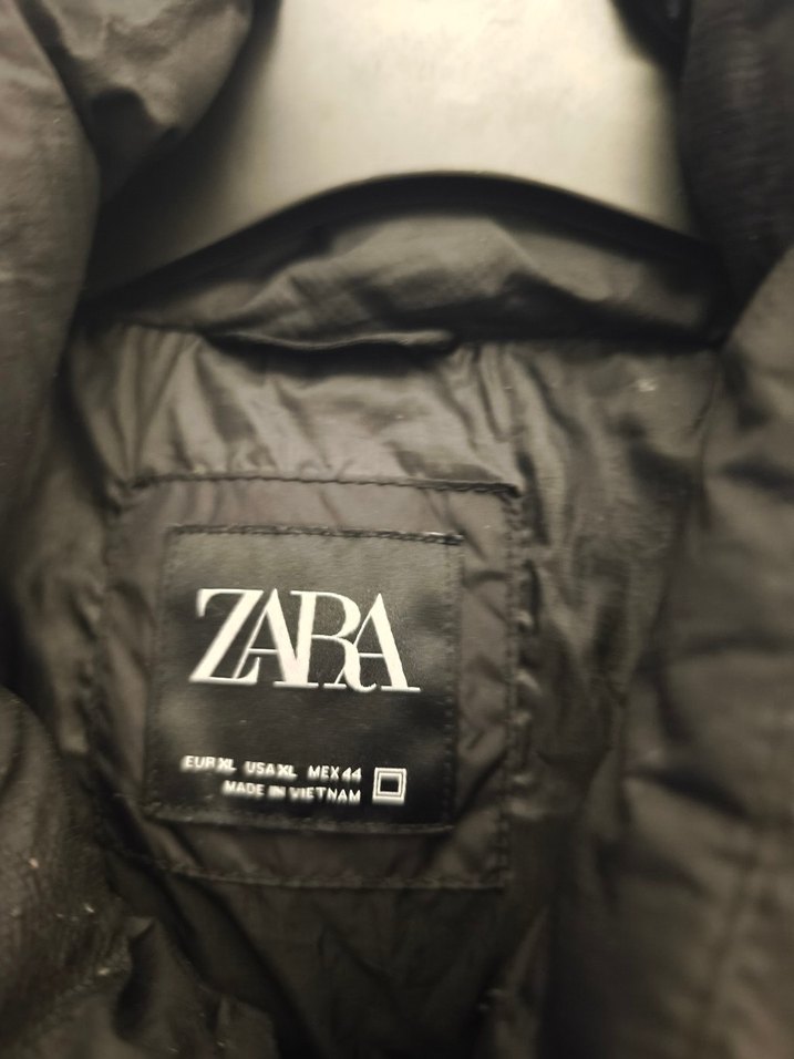 Siyah Fermuarlı erkek şişme mont - Görsel 4