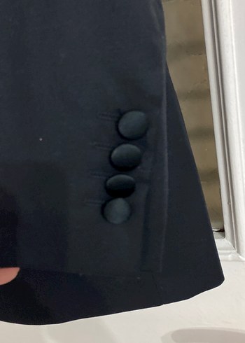 Klasik Siyah Erkek Takım Ceketi gömlek le beraber - Görsel 2