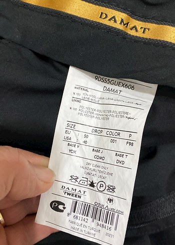 Klasik Siyah Erkek Takım Ceketi gömlek le beraber - Görsel 8