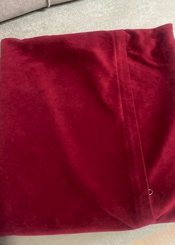 Az kulanıldı 4 âdet bordo kırlent 45 45 santım kadıfe - Görsel 3