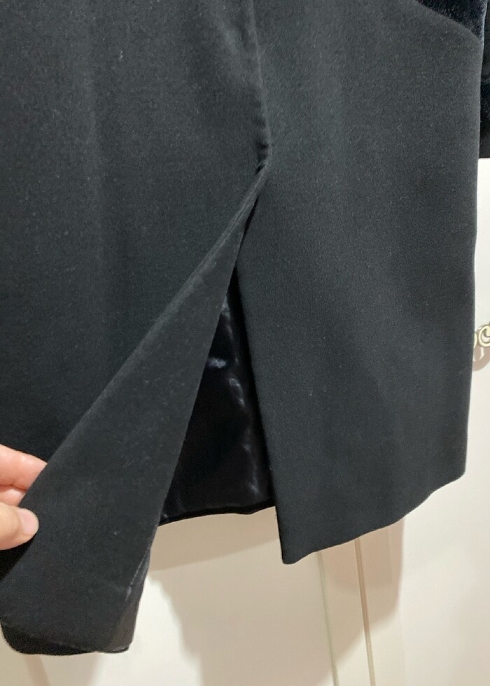 Hıç gıyılmedı  boyu 1 metre enı 57 kol uzunluğu 62 şık bı kaban - Görsel 5