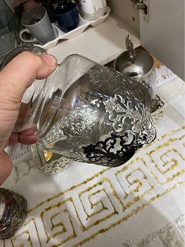 Az kullanıldı temız 3 lü baharatlık tepsısıyle beraber - Görsel 7