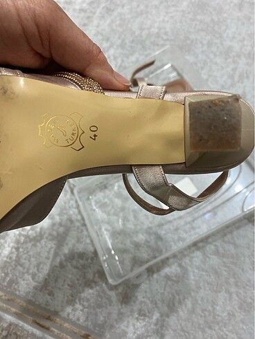 Çok şık bu ayakkabı bır defa döğün de gıydım  topuku giyemiyorum - Görsel 6
