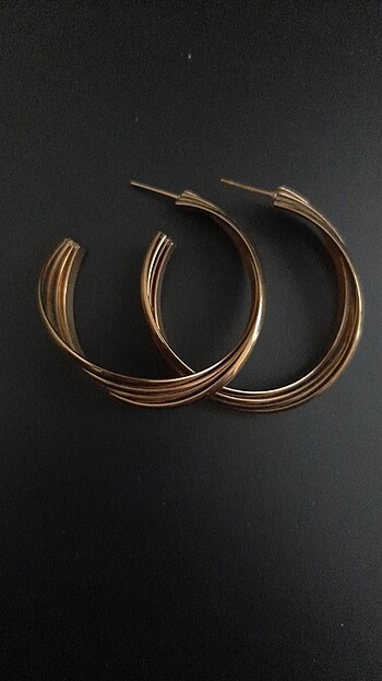 Vintage küpe - Görsel 2