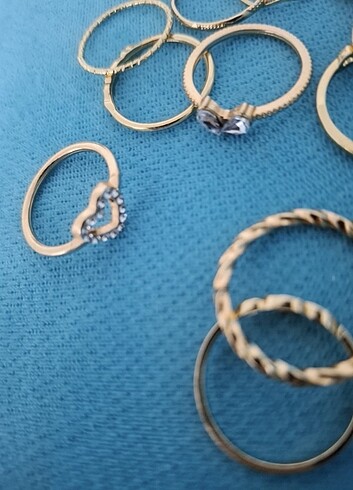 Hem gümüş hem altın yüzükler - Görsel 3