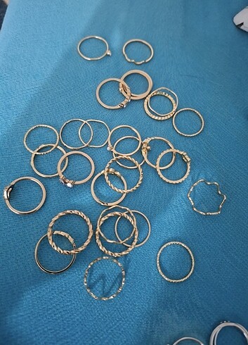 Hem gümüş hem altın yüzükler - Görsel 2