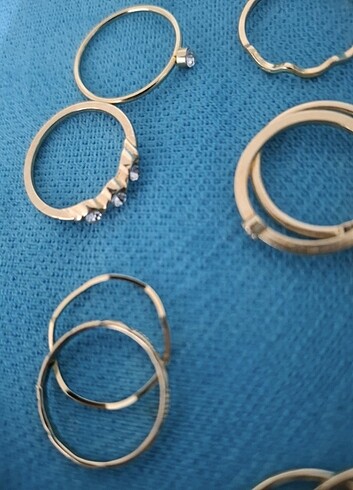 Hem gümüş hem altın yüzükler - Görsel 5