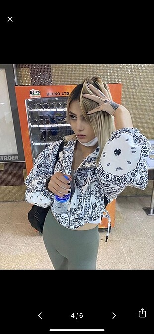 s Beden Cropped Mont