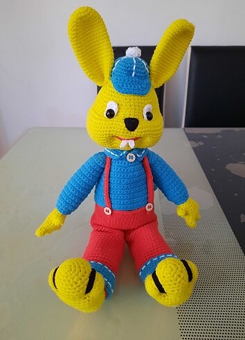 Beden Amigurumi Sevimli Tavşan Oyun Arkadaşı