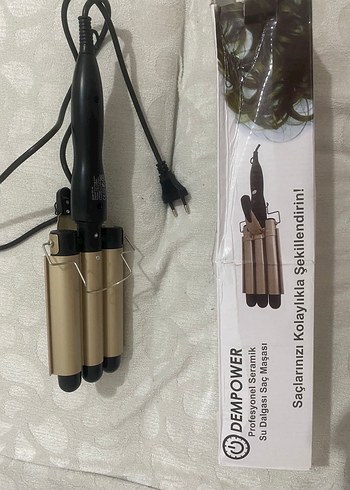 Dewpower Profesyonel Üçlü Saç Maşası