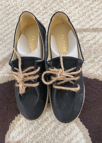 Kahverengi Bağcıklı Kadın Dolgu Topuk Espadril