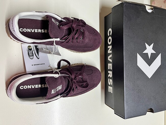 38 Beden CONVERSE RUN STAR TRAİNER BORDO