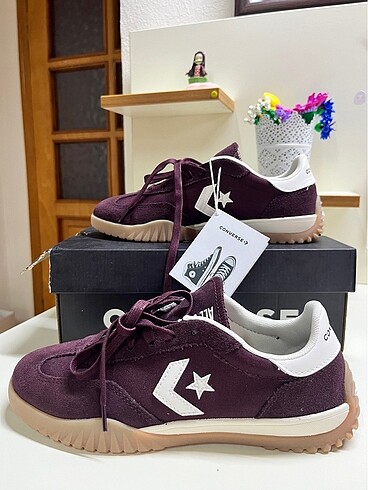 38 Beden bordo Renk CONVERSE RUN STAR TRAİNER BORDO