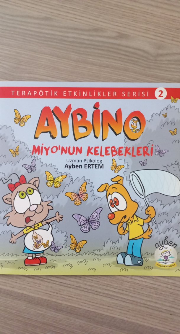 Aybino - Miyo'nun Kelebekleri Çocuk Kitabı - Görsel 2