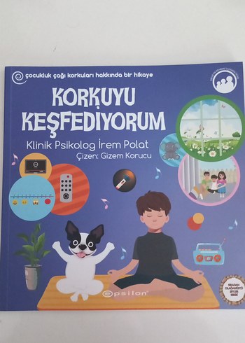 Korkuyu Keşfediyorum - Çocuk Kitabı - Görsel 2