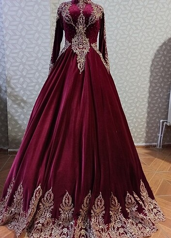 Kına kaftan elbise 