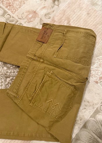 34 Beden kahverengi Renk Kahverengi Erkek Pantolon