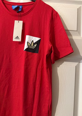 Erkek Kırmızı Kısa Kollu Baskılı Tişört - Görsel 2