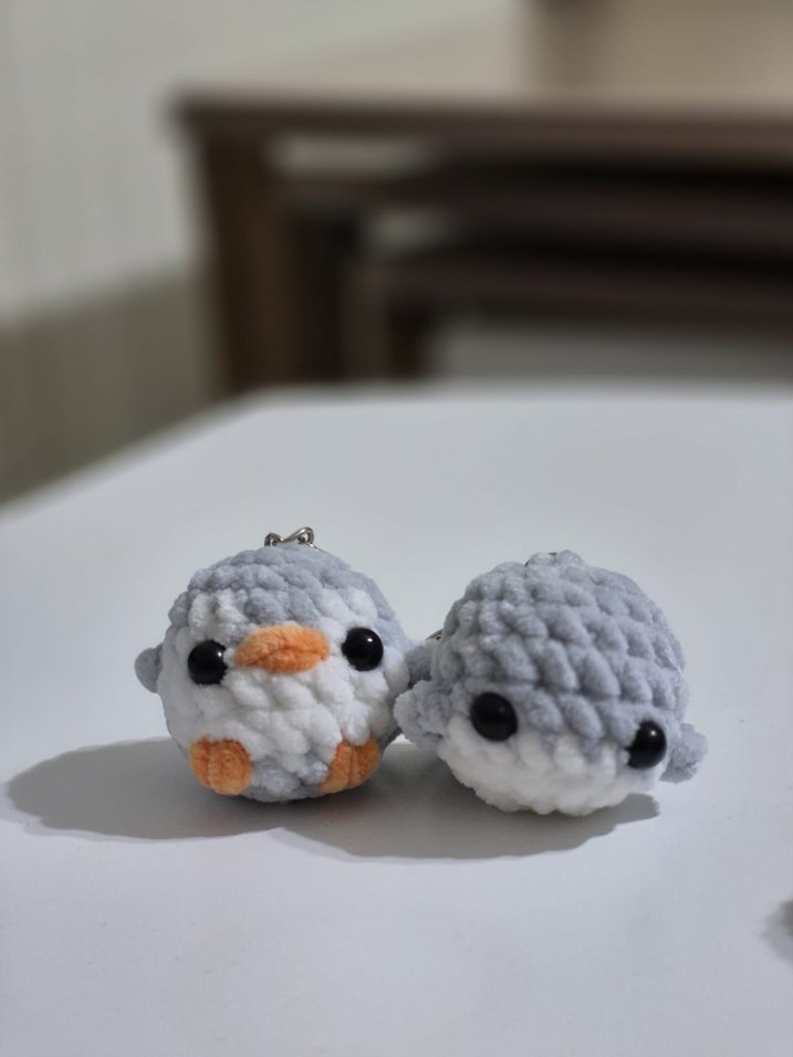 balina anahtarlık - Görsel 2