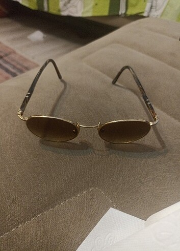 Persol altın çerçeve kadın Güneş gözlüğü
