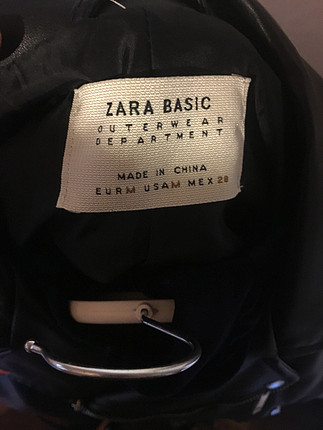 Zara Zara biker deri ceket kullanılmadı 
