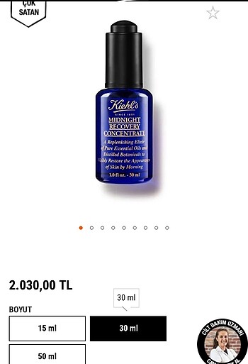 Kiehls midnight serun