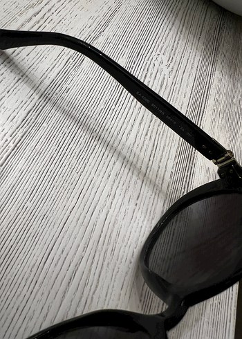 Zincir Detaylı armani  Siyah Klasik Kadın Gözlüğü - Görsel 3