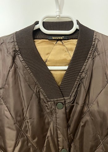 Düğmeli Uzun Kahverengi Kadın Yelek - Görsel 2