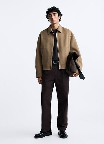 ZARA ORİGİNS 0 YÜNLÜ ÇİFT TARAFLI CEKET