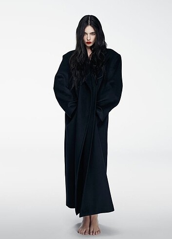 ZARA YÜNLÜ OVERSIZE KABAN - LIMITED EDITION