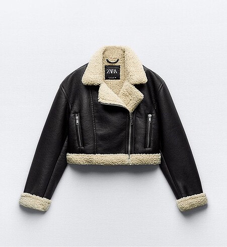 Zara ZARA ASTAR DETAYLI CEKET