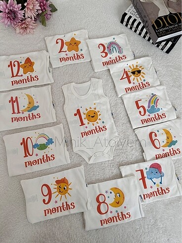 Diğer 12li Aylık Zıbın Set